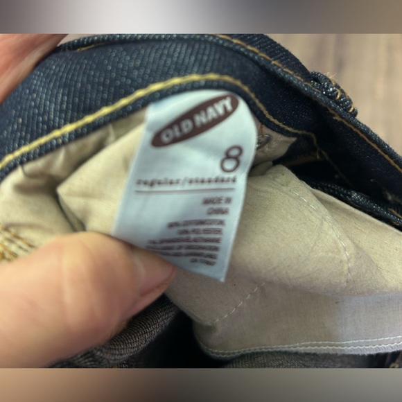 LA DIVA OLD NAVY REGULAR STANDARD STRAIGHT LEGS WOMEN JEANS SIZE 8 - Picture 7 of 8